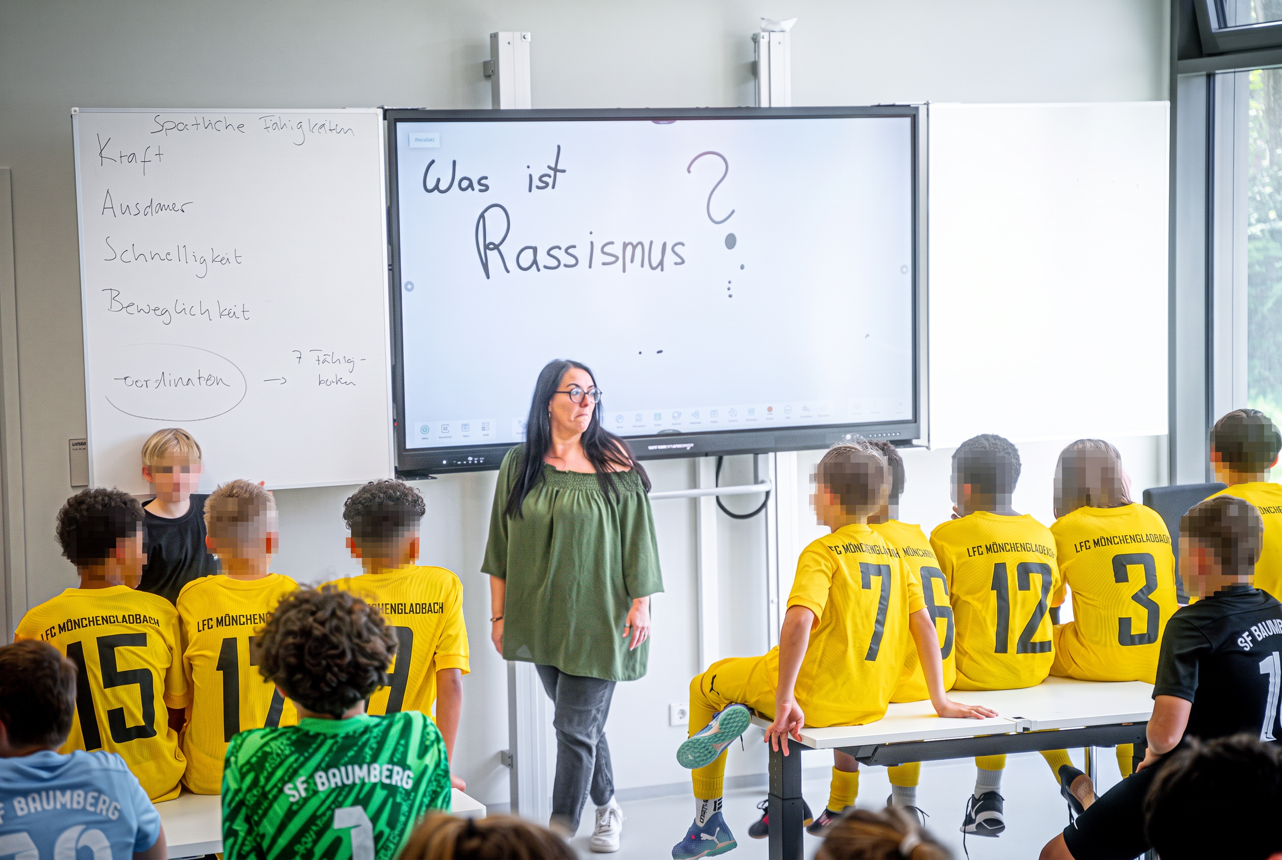 Workshop in Kooperation mit Sportvereinen im Seminarraum